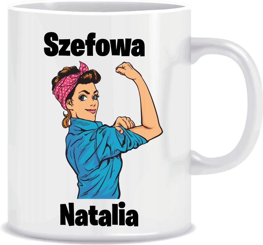 

Kubek Szefowej Kierowniczki Kobiety + Imię 330ml