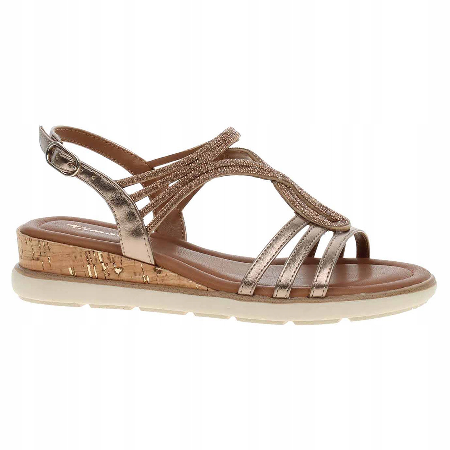 Dámské sandály Tamaris 1-28714-46 bronce 37