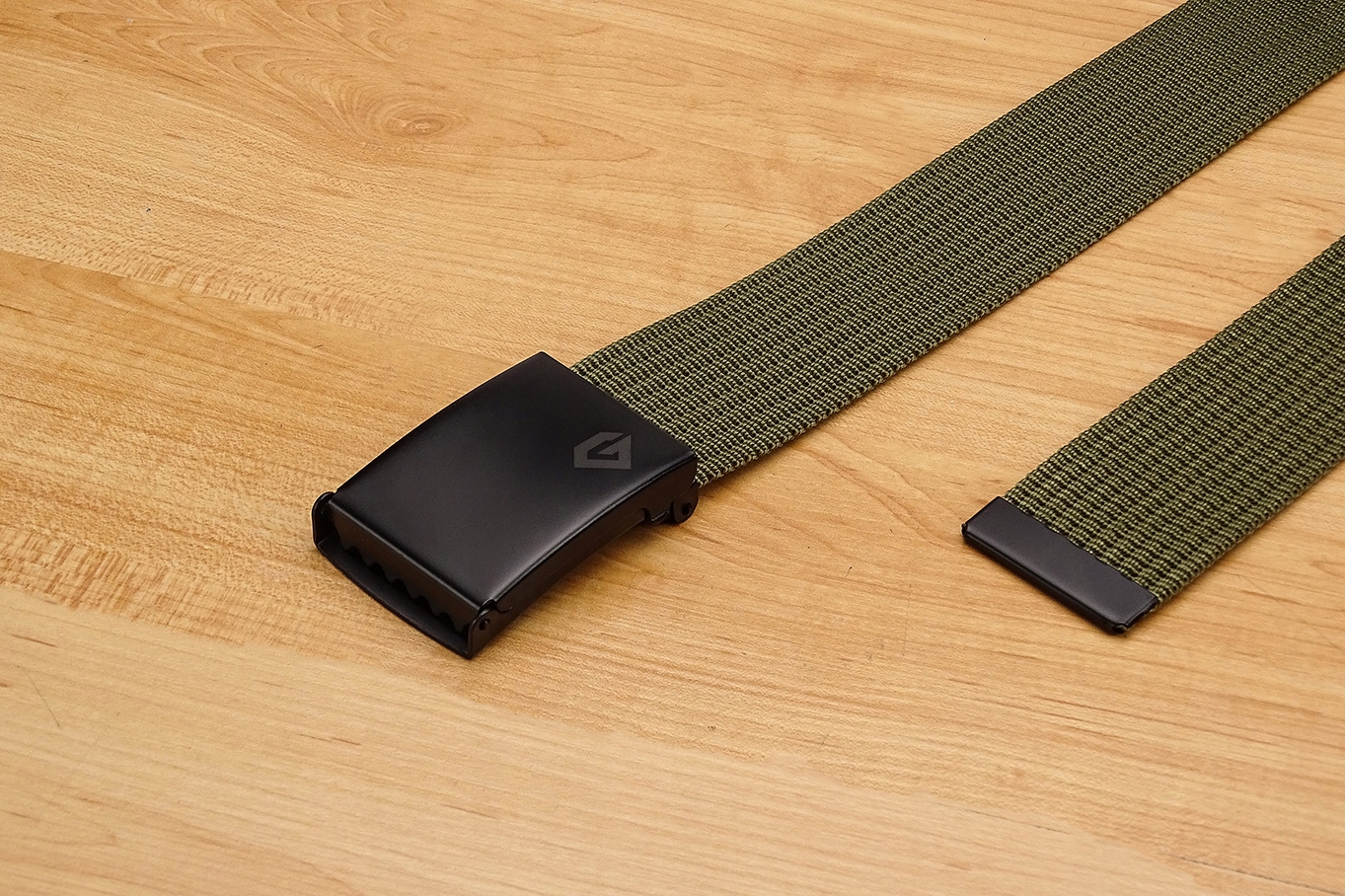 Pasek Parciak GRACIO 155 CM DŁUGI do Spodni KHAKi Odcień khaki