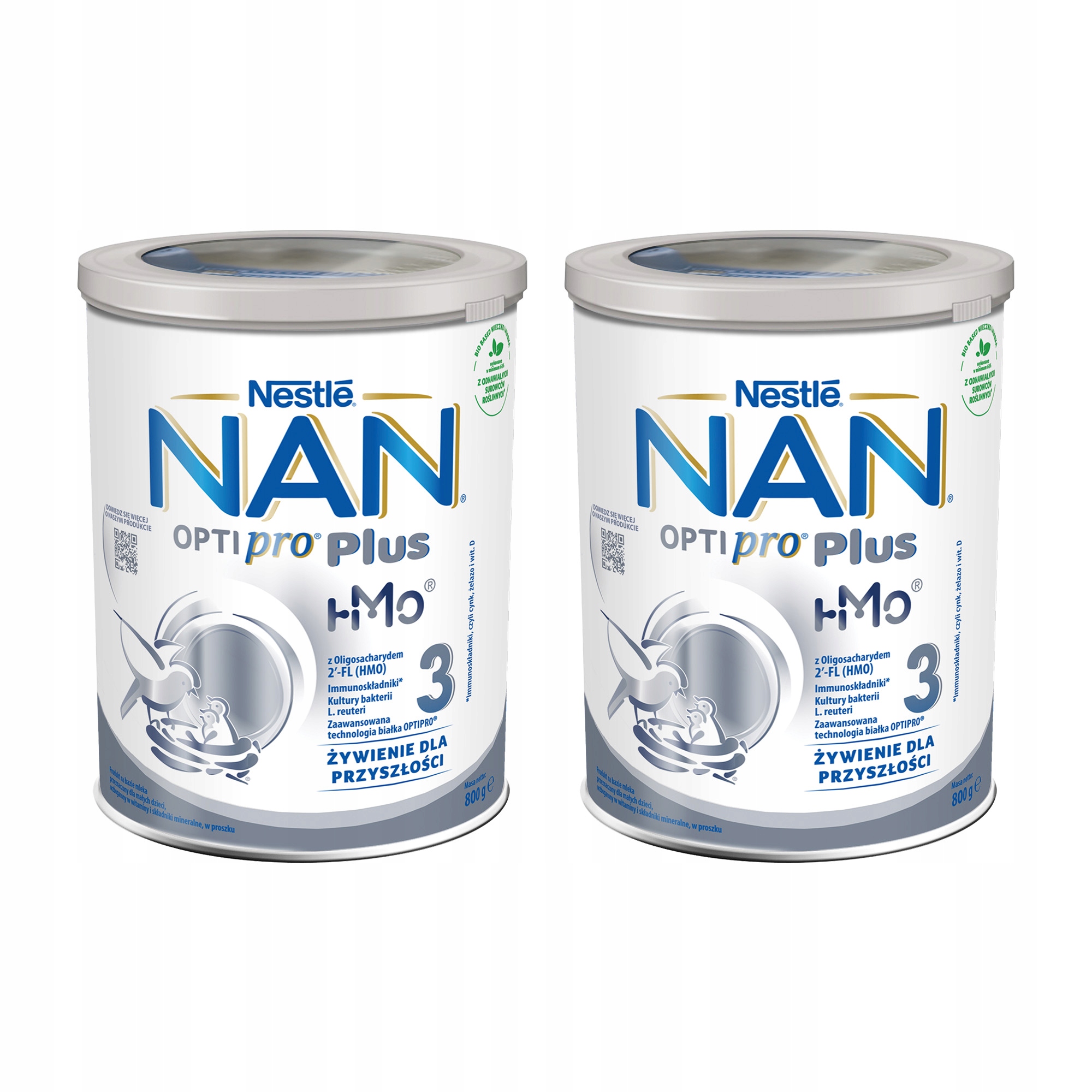 NESTLE NAN OPTIPRO PLUS 3 HM-O 2x800g