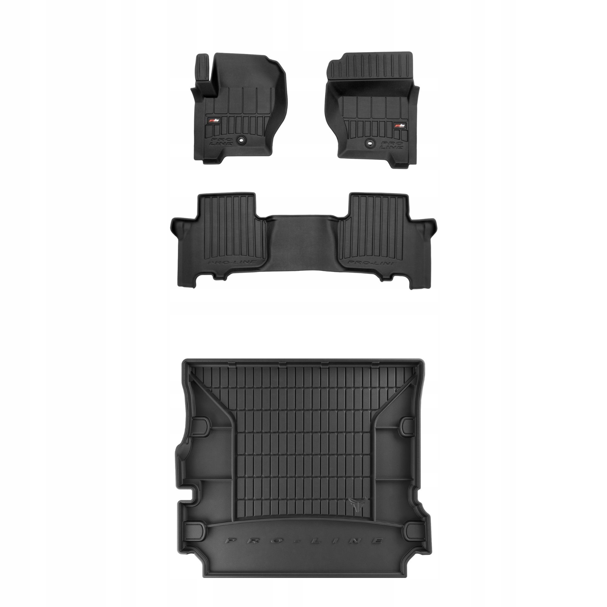Sada gumových koberců a rohožek pro Land Rover Discovery III 2004-2009