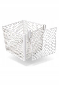 Kotnik dla Rybek Biały 25x25x25h