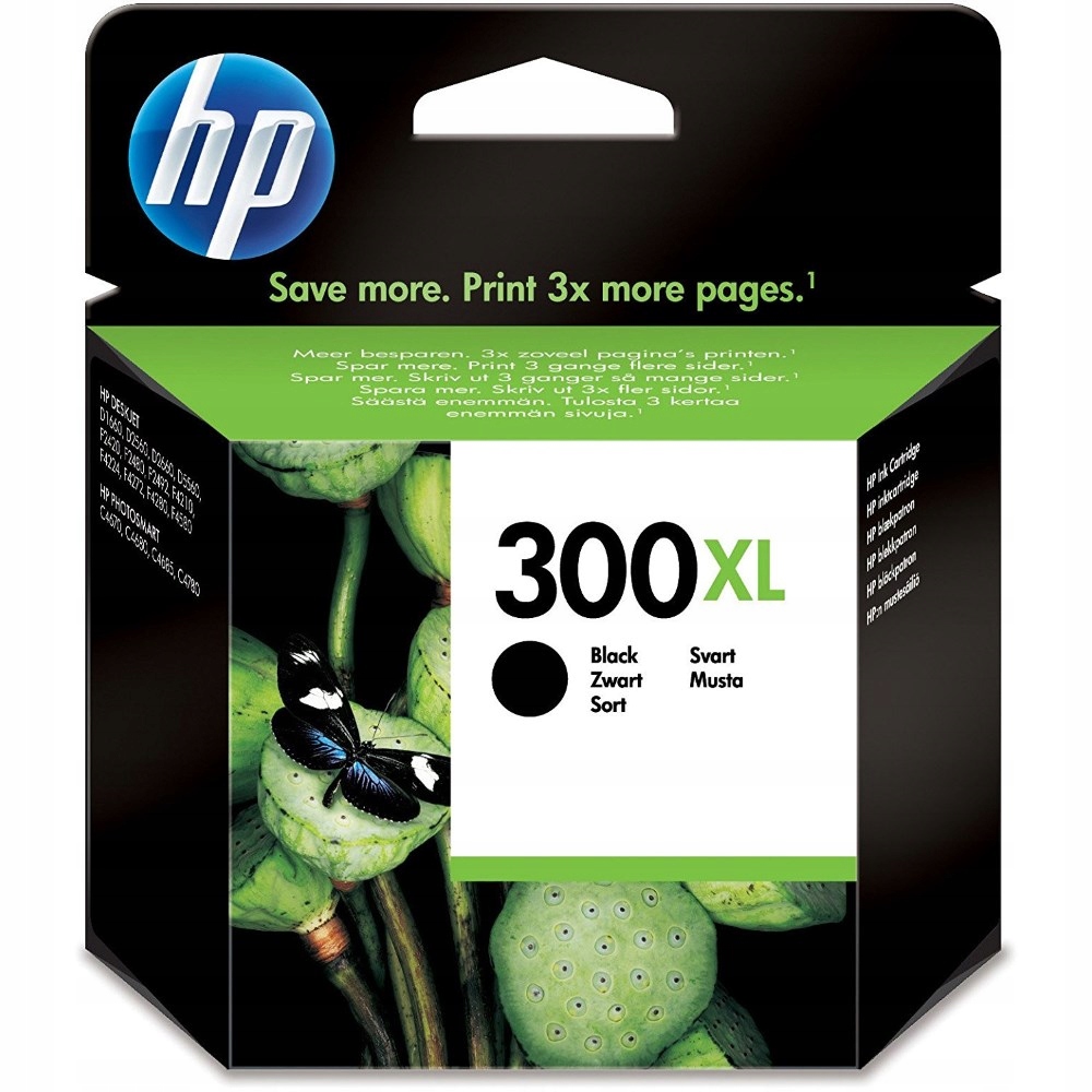 Hp (300) CC641EE ink. náplň černá XL originál