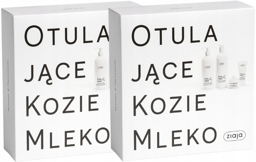 Kozie Mleko zestaw krem do twarzy, żel, mleczko i krem do rąk