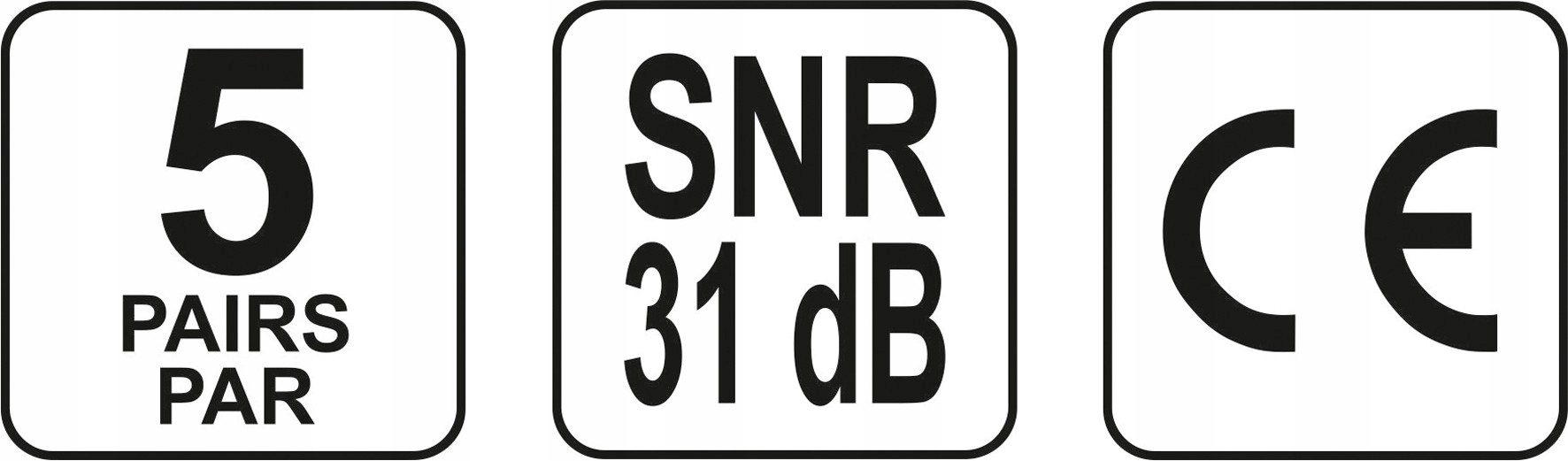 YATO Zatyczki do uszu silikonowe SNR 31 dB 20 par Stan opakowania oryginalne