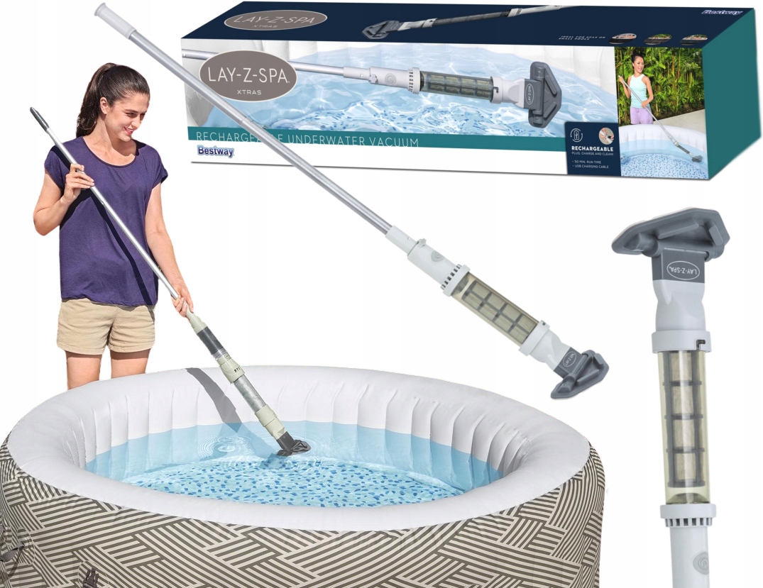 Vysavač do bazénu akumulátorový bezdrátový Lay-Z-Spa Bestway 60327