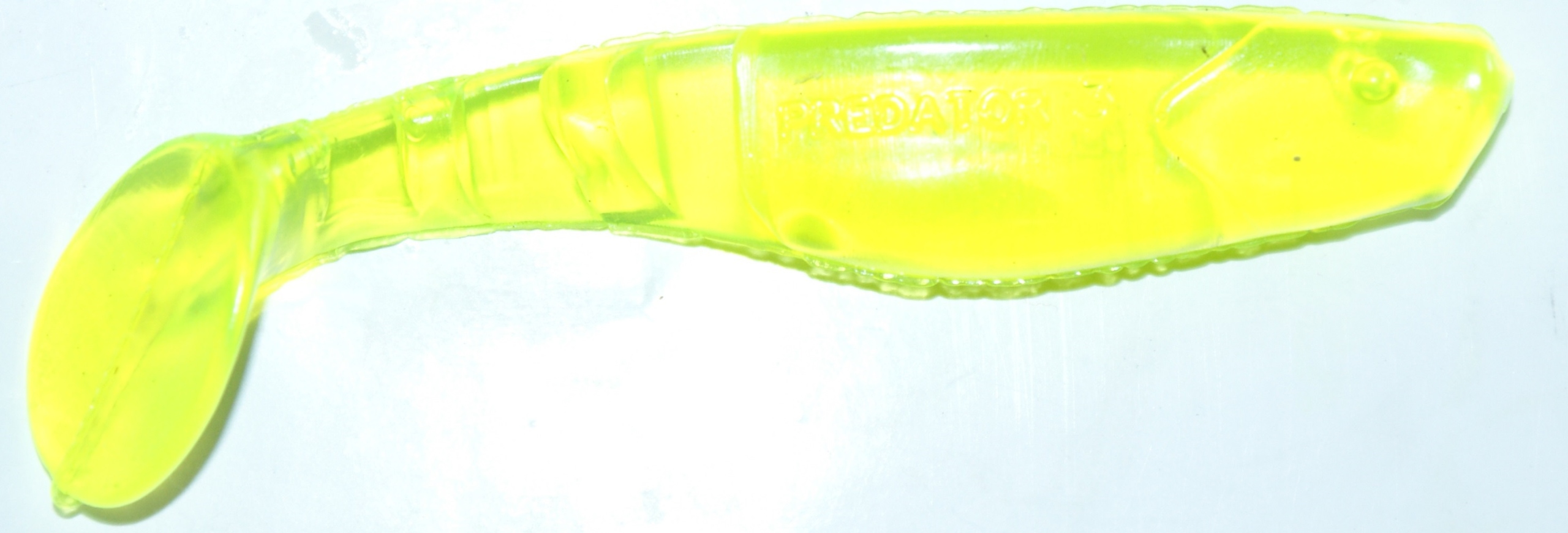 

Manns Predator 3 9cm Przeźroczysty żółty Fluo