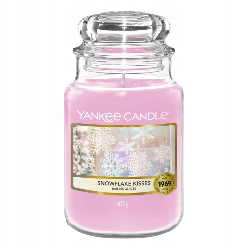 

Yankee Candle duży Snowflake Kisses