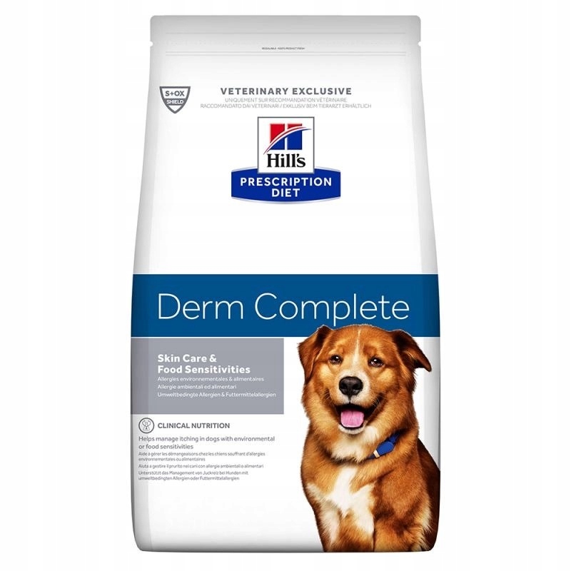 Hill's Pd Prescription Diet Canine Derm Complete 12 kg