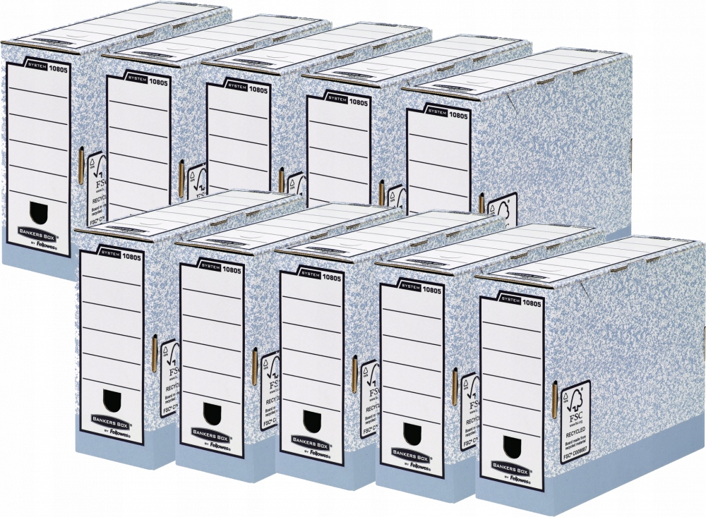 

Pudło archiwizacyjne Fellowes Eco A4 x 10 sztuk