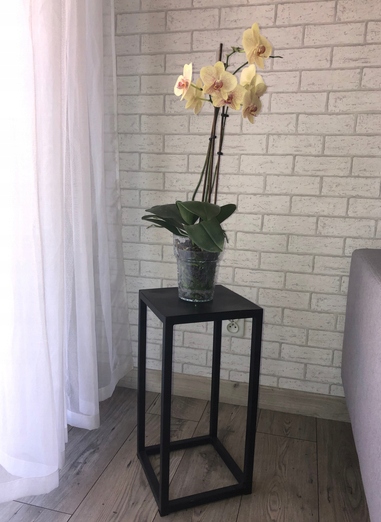 KWIETNIK STOJĄCY METALOWY STOJAK NA KWIATY LOFT Typ wolnostojący