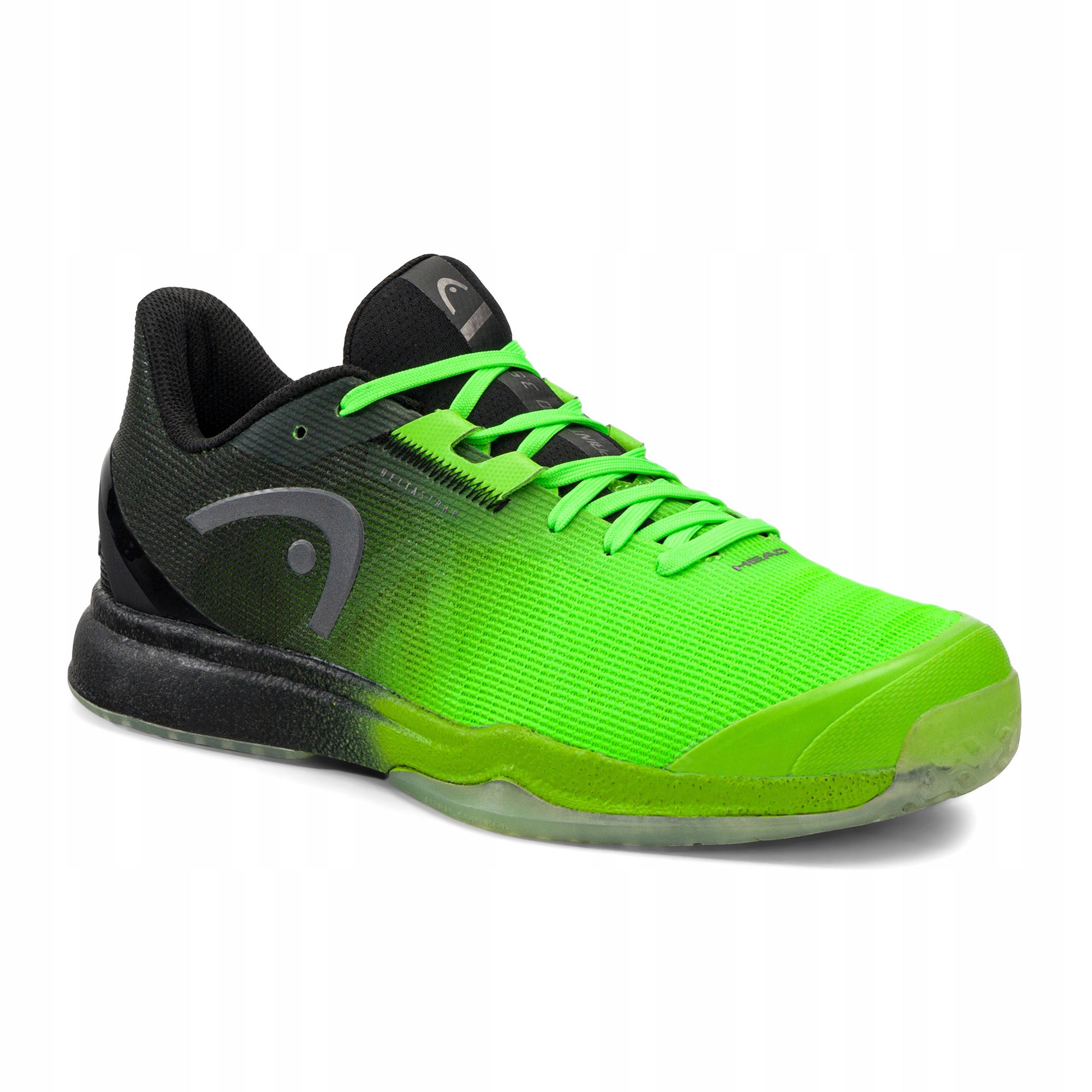 Buty do squasha HEAD Sprint Pro 3.5 Indoor black/neon green 42.5 EU