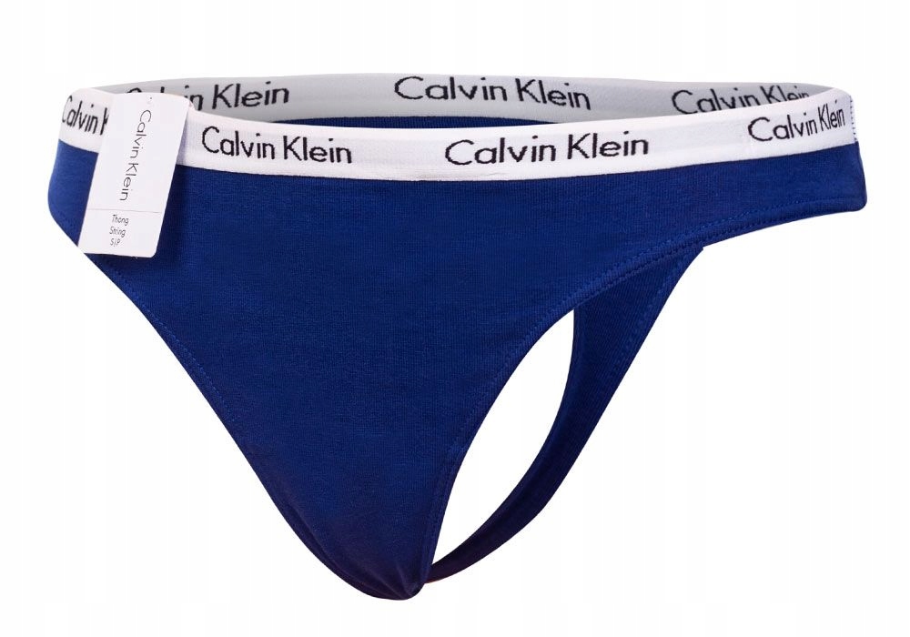 

Calvin Klein Majtki Damskie Stringi Dark Blue r.M