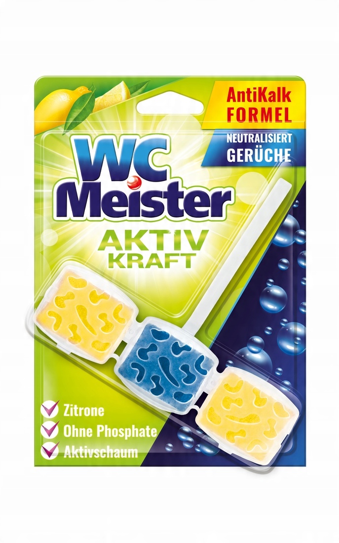 

Zawieszka Wc Meister 45 g czyszczenie Wc Cytryna