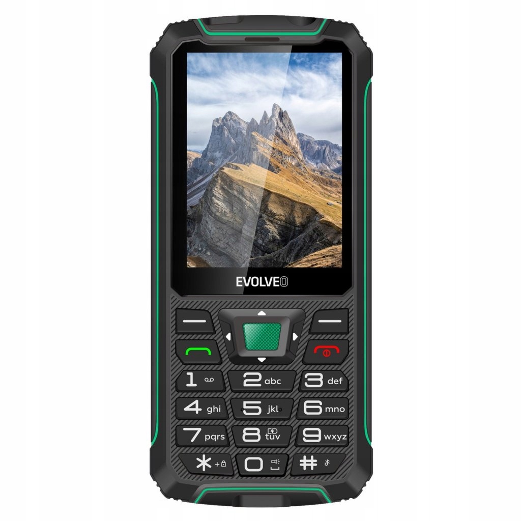 Evolveo StrongPhone W4, IP68 odolný Dual Sim telefón, 2, 8" LCD, 2500mAh,…