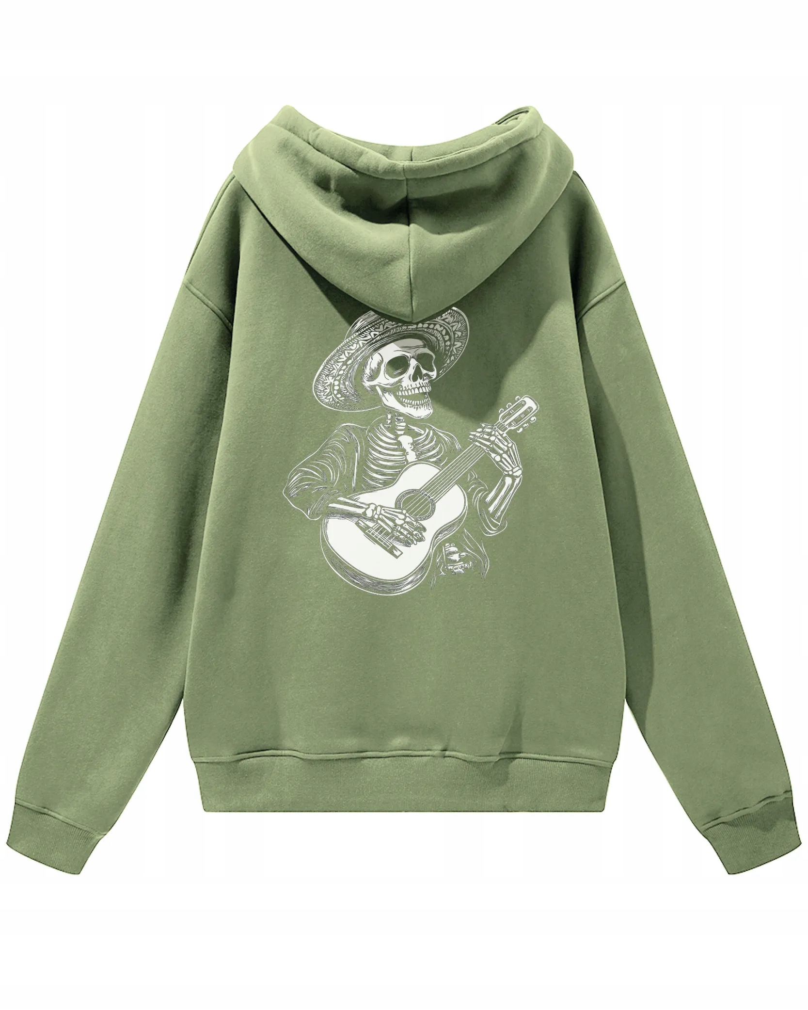 Mariachi s kapucí s kytarou a Oversize mikina XXL