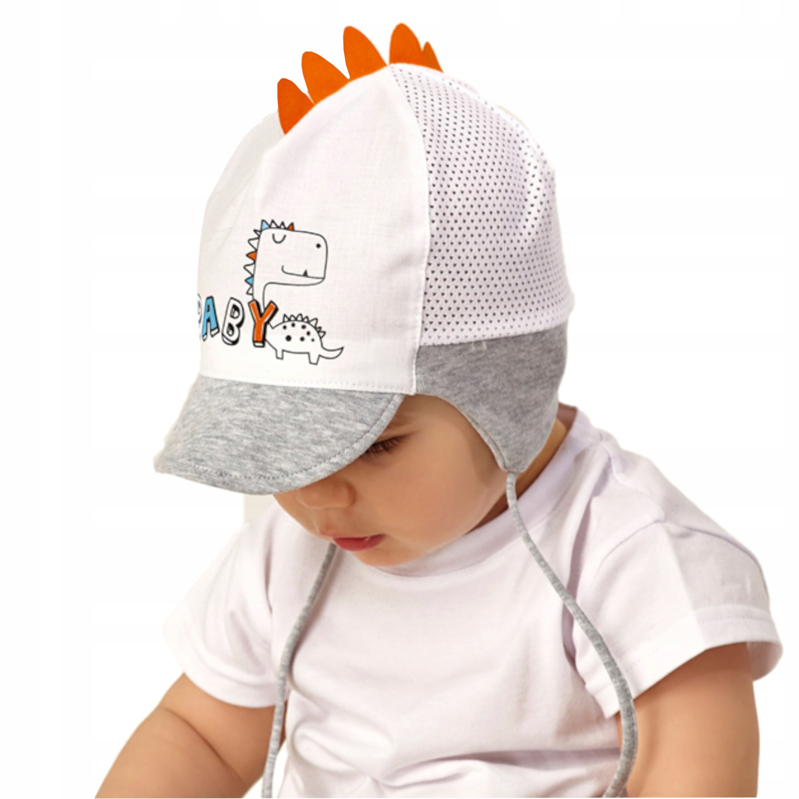 

Czapka Chłopięca Z Daszkiem Wiązana Lato 42