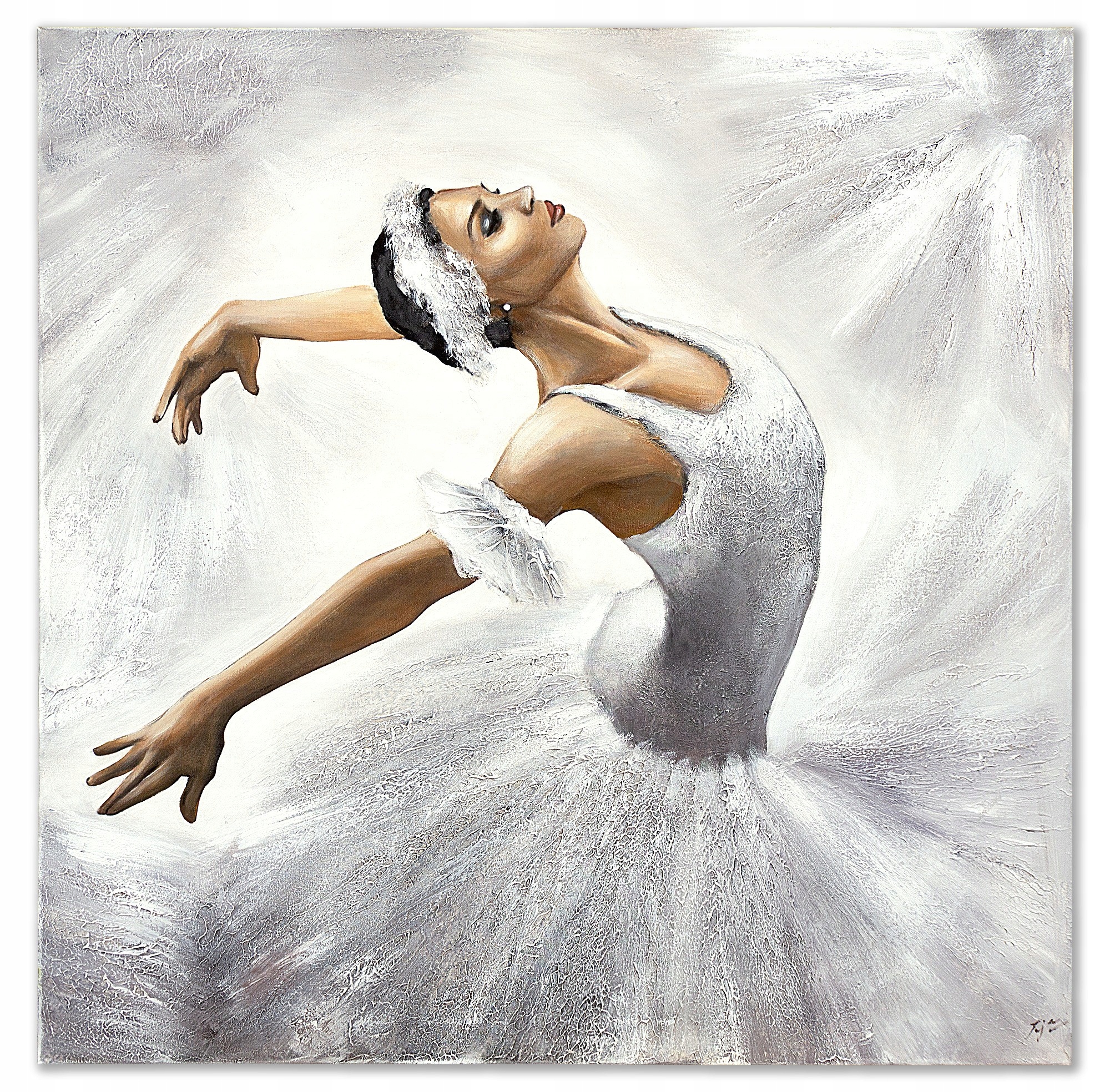Obraz-Nástenná Dekorácia Gobi Olejomaľba Ručne maľovaná baletka