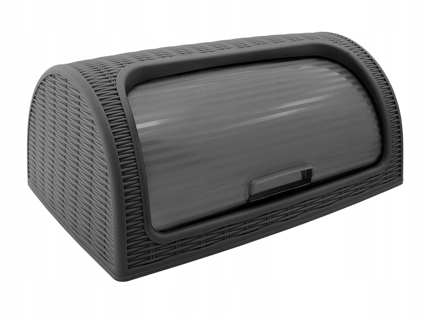 

Chlebak pojemnik na chleb pieczywo Rattan Grafit