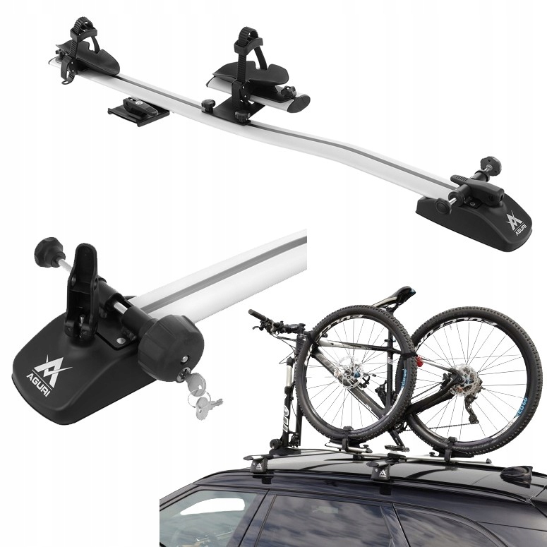 Велосипедное крепление для вилки Aguri Marathon Silver