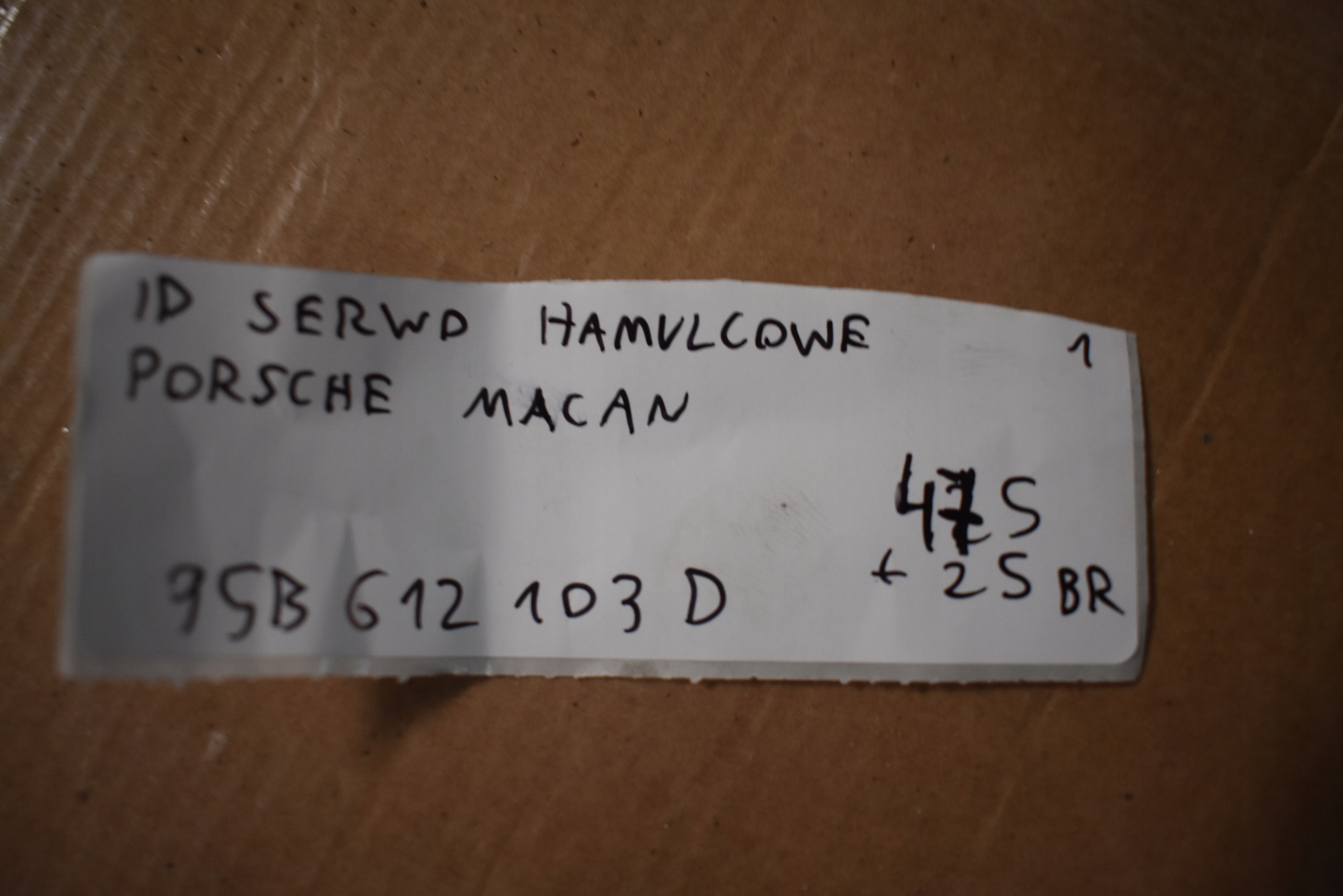 IDEALNE Servo bremsen PORSCHE MACAN 1 9