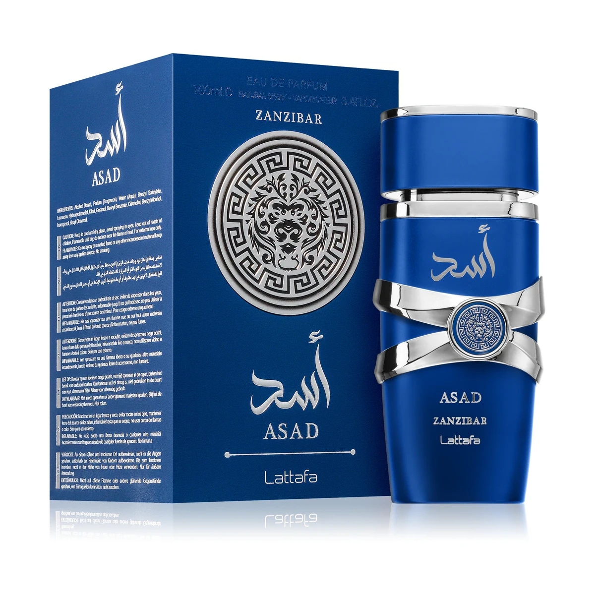 Lattafa Asad Zanzibar – parfémovaná voda pro muže 100 ml