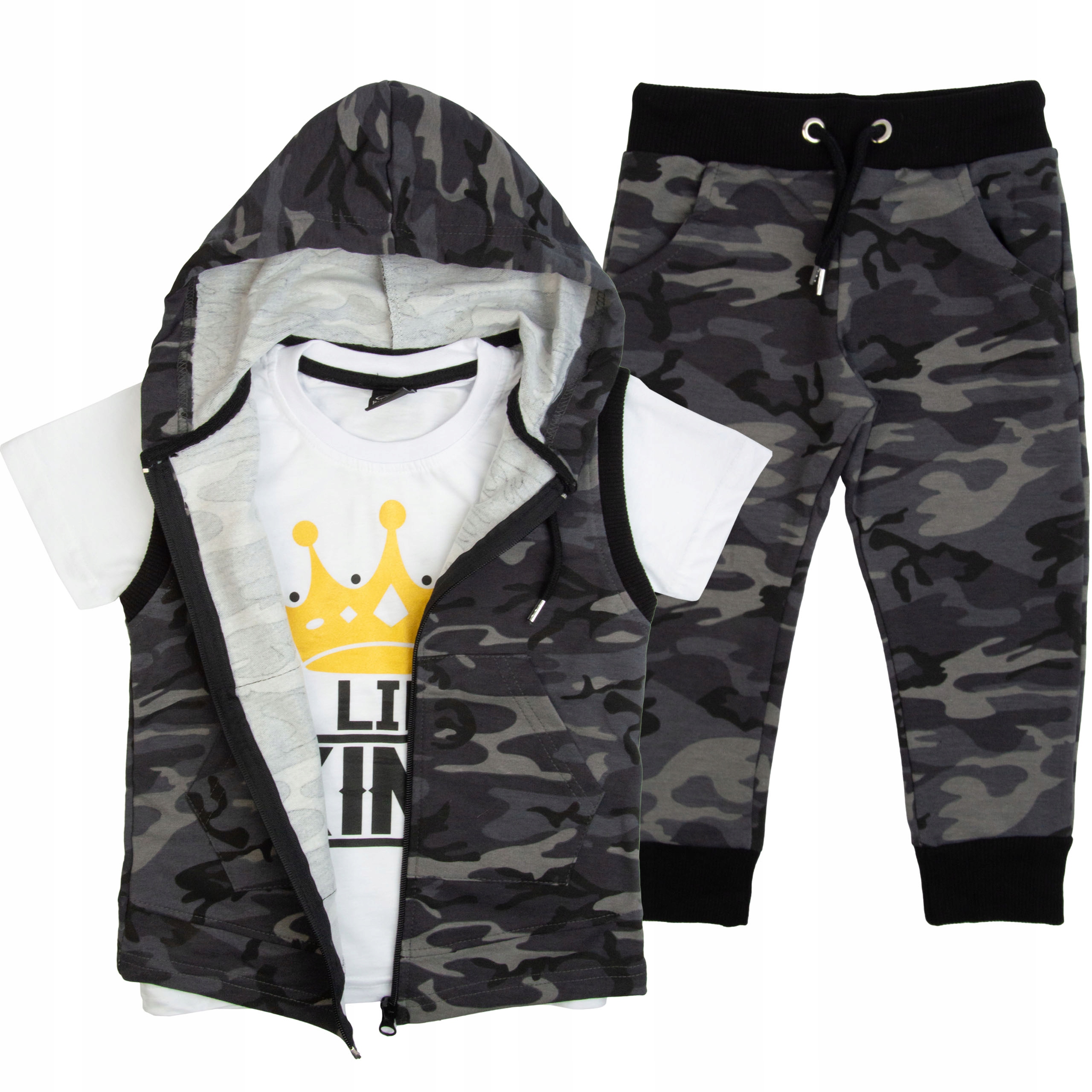 

Komplet Dres kamizelka spodnie t-shirt Moro 110