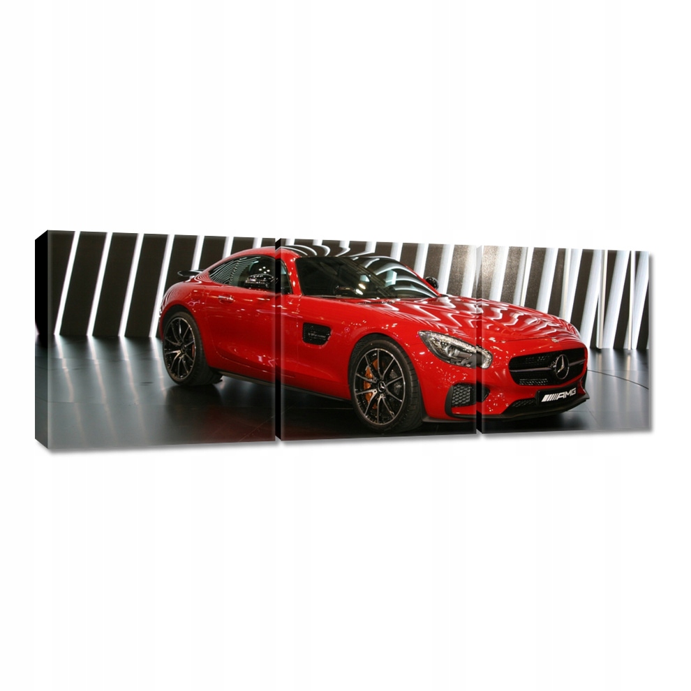 

Obrazy 120x40 Czerwony Mercedes Amg