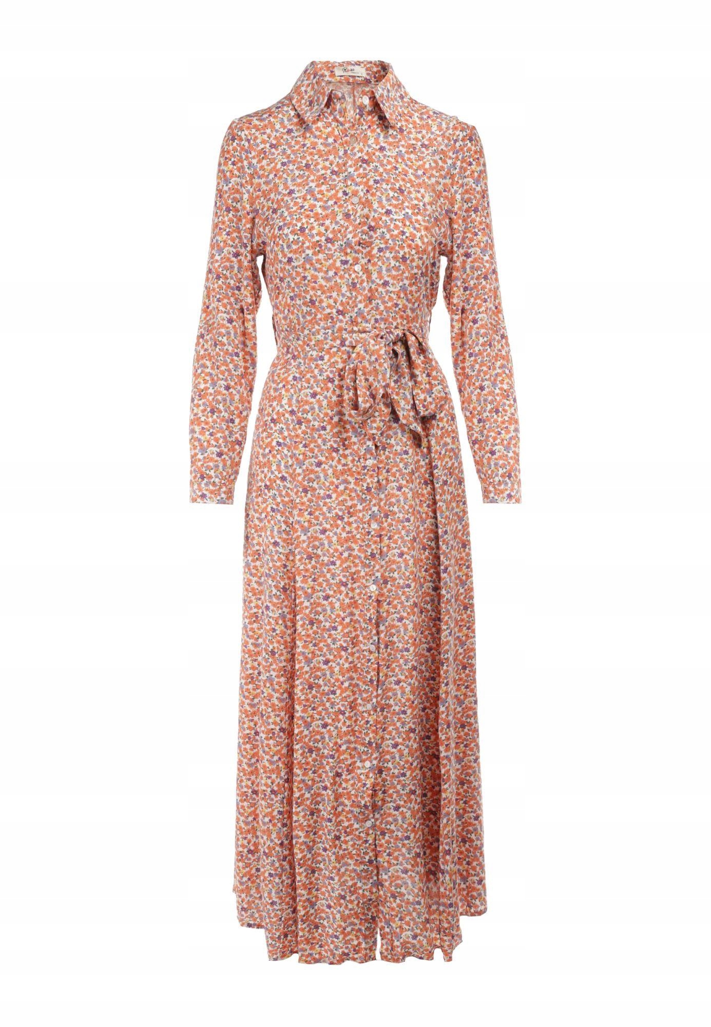 

Renee Biała Sukienka damska M Koszulowy Długi