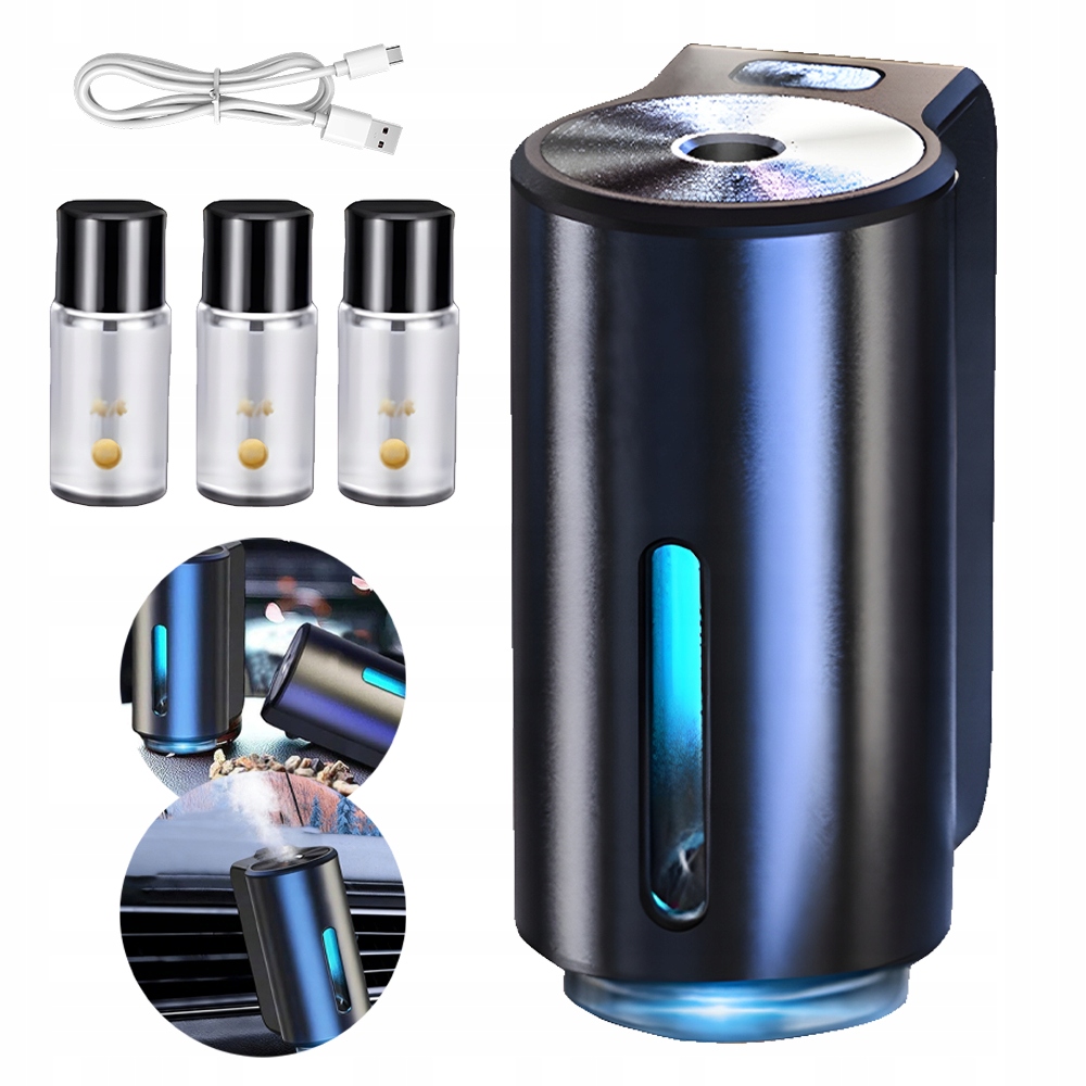 Samochodowy Odswieżacz, Automatyczne Włączanie, 3 Tryby, Do Samochodu