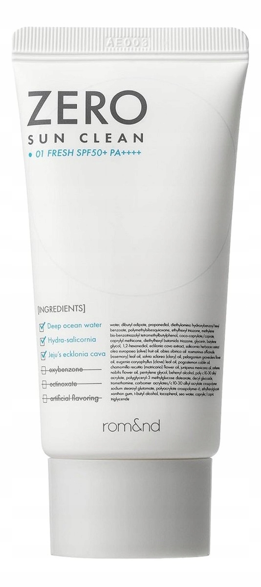 Rom&nd Opalovací krém na obličej spf50+ pa++++ 01 fresh 50 ml