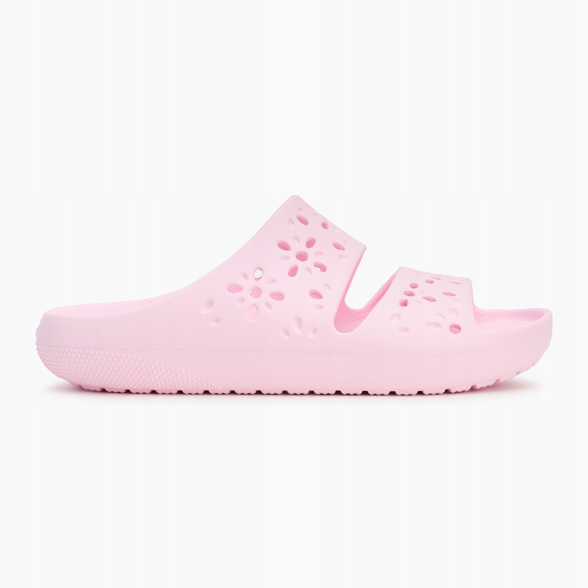 Klasické sandály s květinovým Nazouváky 36,5 M4/W6 Pink mléčné barvy