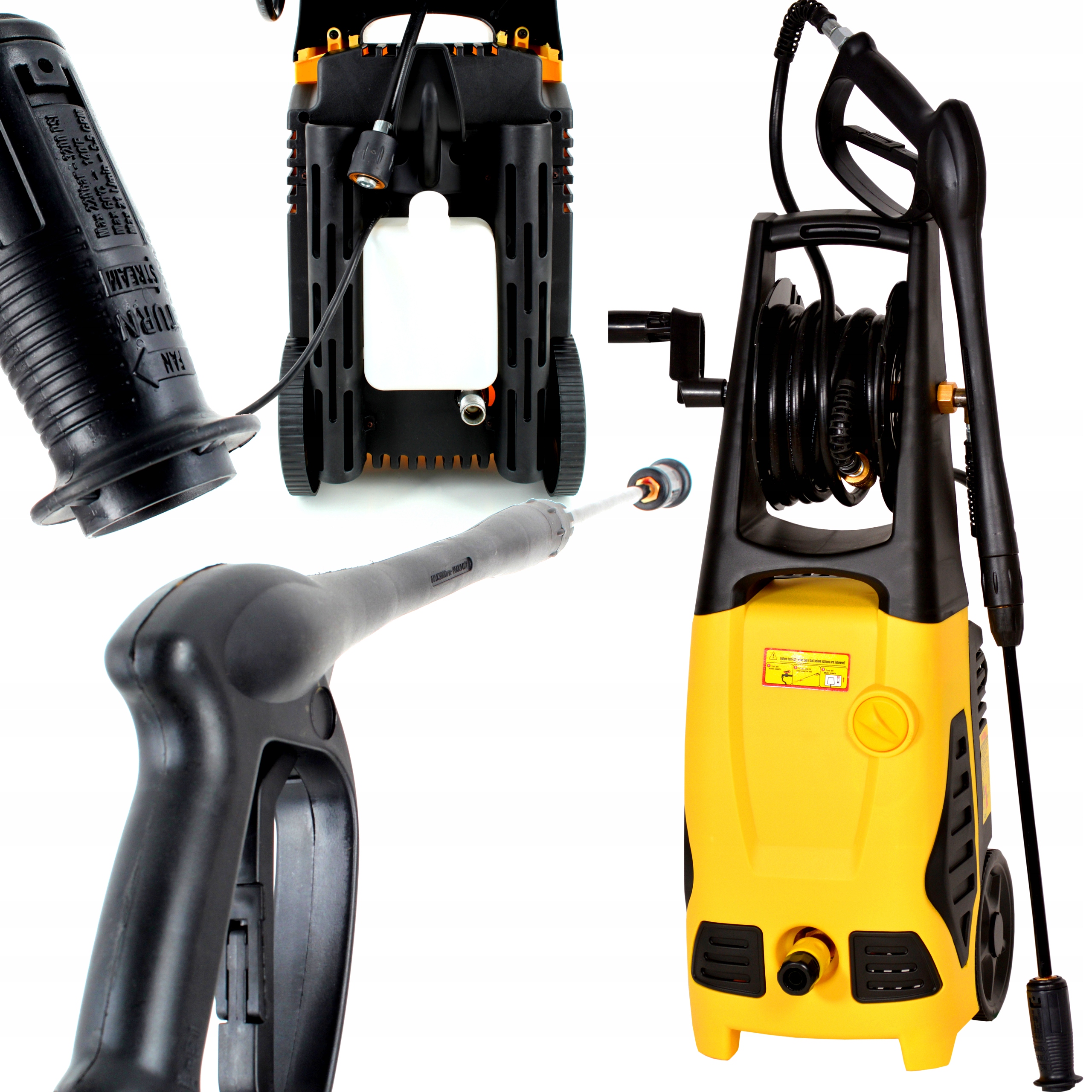 

Myjka Ciśnieniowa 2000W 200bar + pojemnik chemia