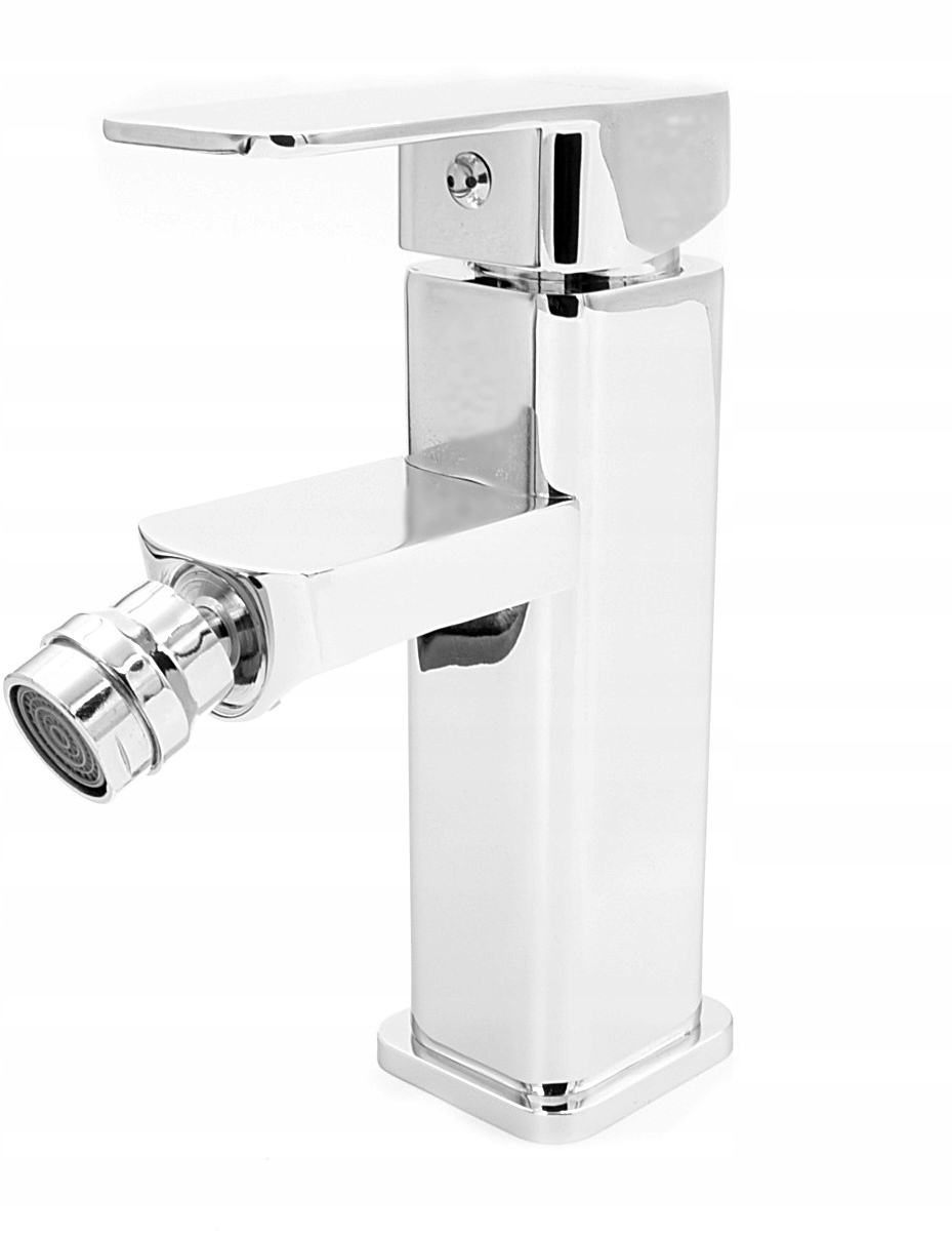 BATERIA BIDETOWA CHROM ZESTAW MOSIĄDZ KWADRATOWA ŁAZIENKOWA CARO KOMPLET EAN (GTIN) 5905036616087