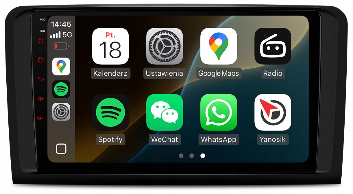 Mercedes W164 X 164 ML Gl Rádio Navigace Android Carplay Duduauto