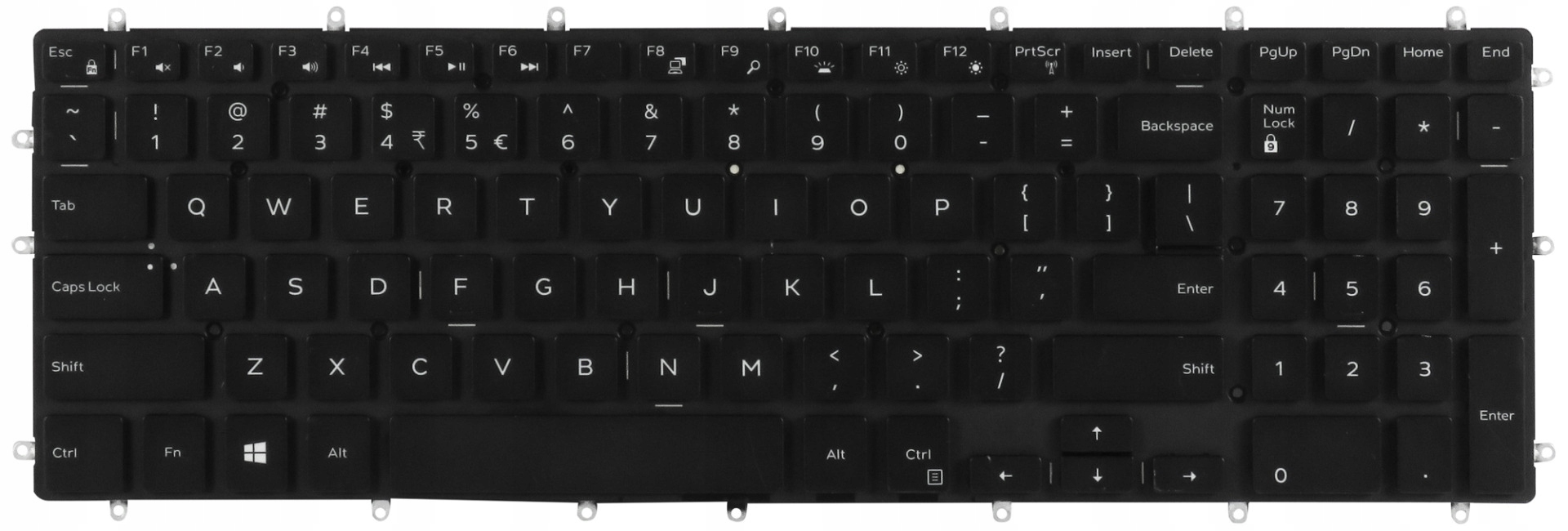 

Dell 0GGVTH SN7251BL Qwerty Us Inspiron 5565 5566