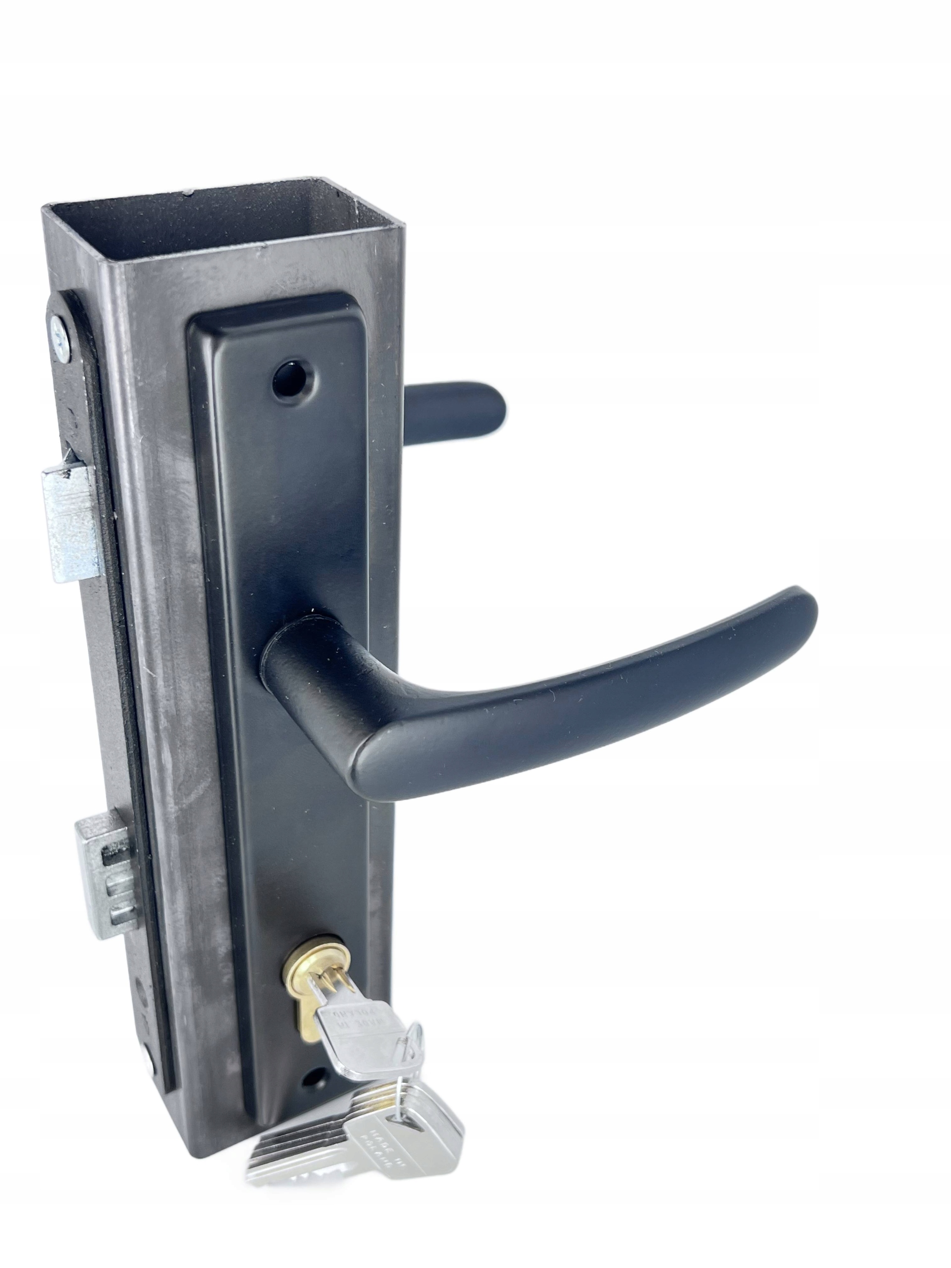 Zámková krabice 60X40 Se Zámkem, Klikou, Vložkou, Sada Na Bránu