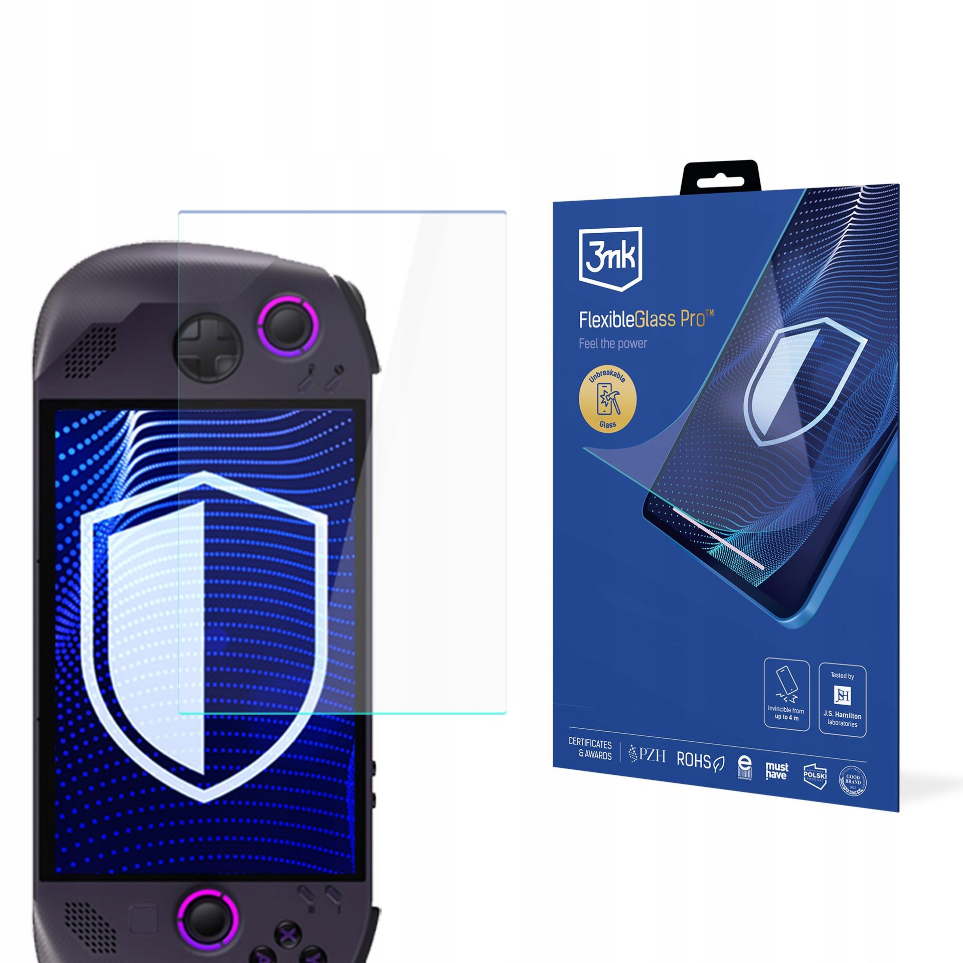 Szkło hybrydowe na ekran doLenovo Legion Go S 3mk FlexibleGlass Pro