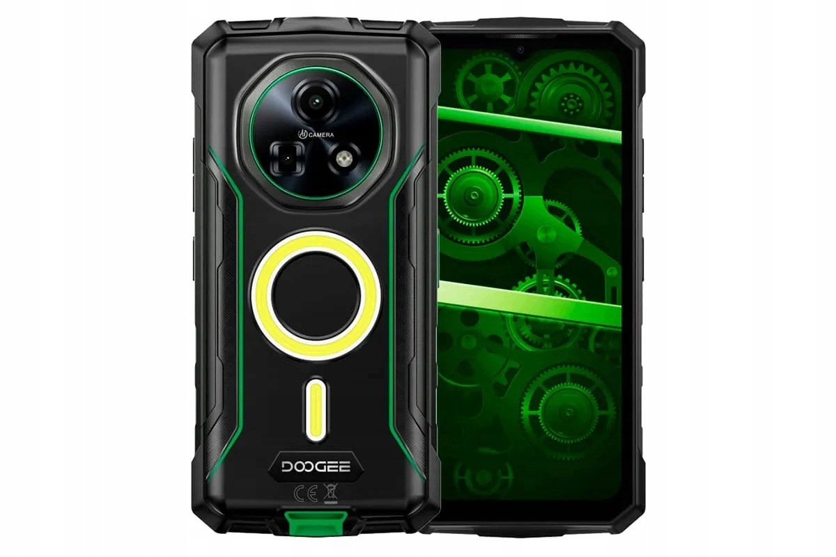 Smartfón Doogee Fire 5 Ultra 6+30 Gb 128 Gb 4G (lte) Zelený Forest Green