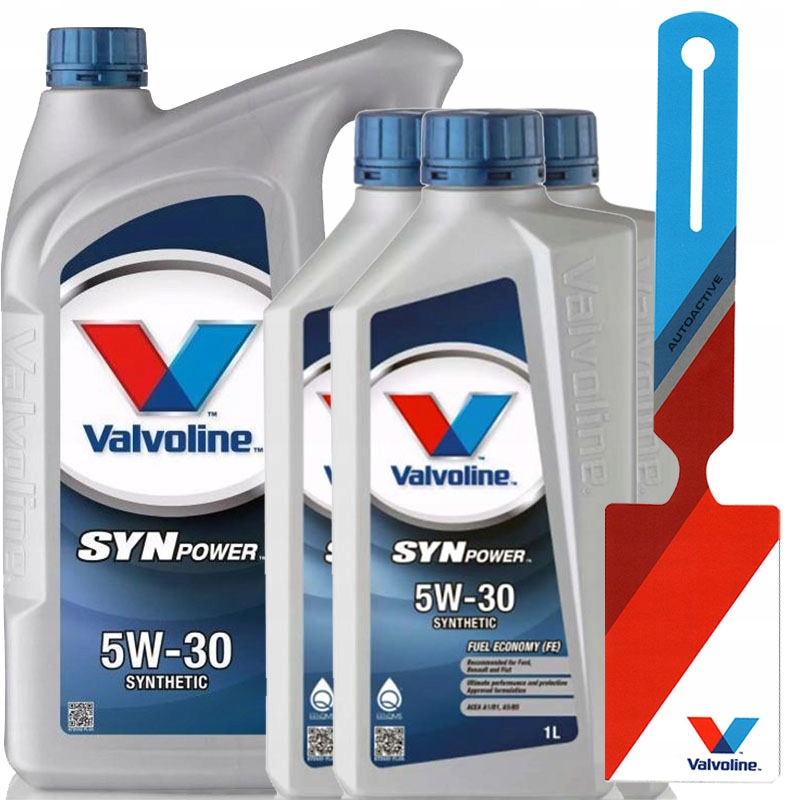 VALVOLINE SYNPOWER 5W30 FE OLEJ SILNIKOWY 5W-30 8L