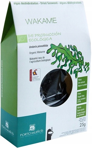 

Algi morskie wodorosty wakame 25 g Porto Muinos