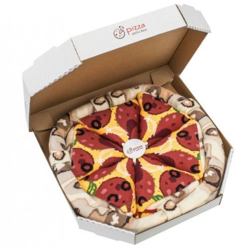 

Skarpetki Męskie Kolorowe Skarpety Pizza 4 pary