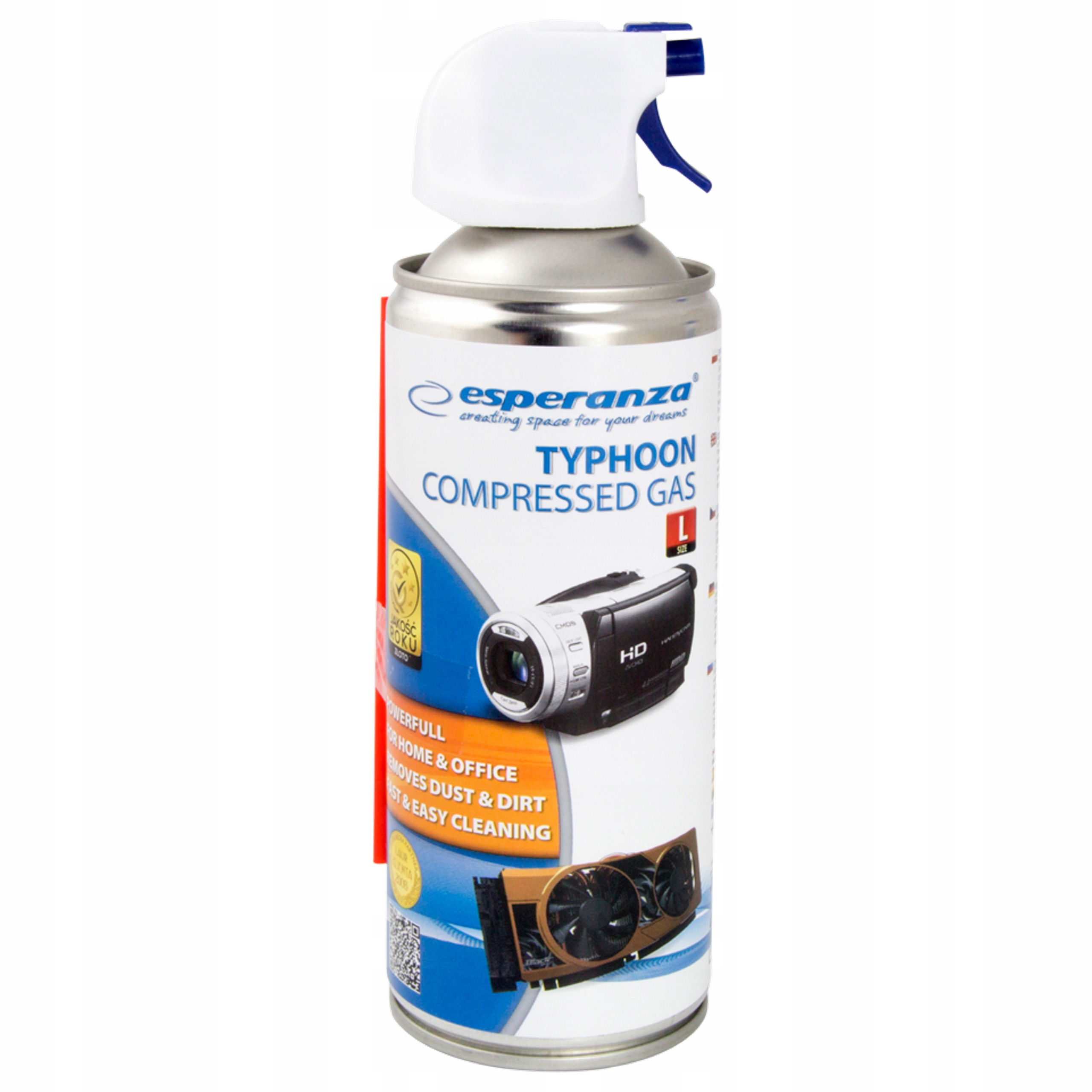 

Sprężone powietrze 400ml Esperanza ES120 aerozol