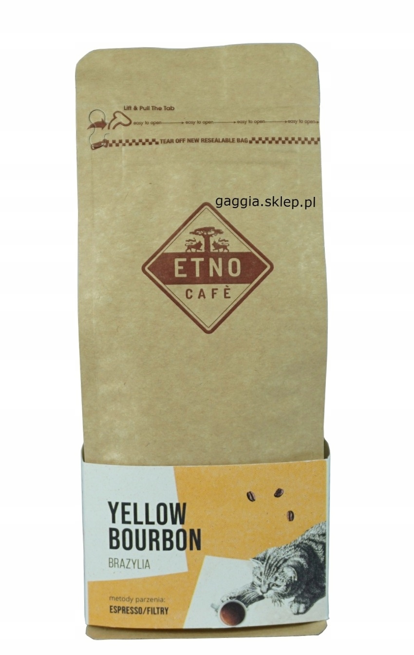 Etno Cafe Brazil Yellow Bourbon 1kg kawa Arabika