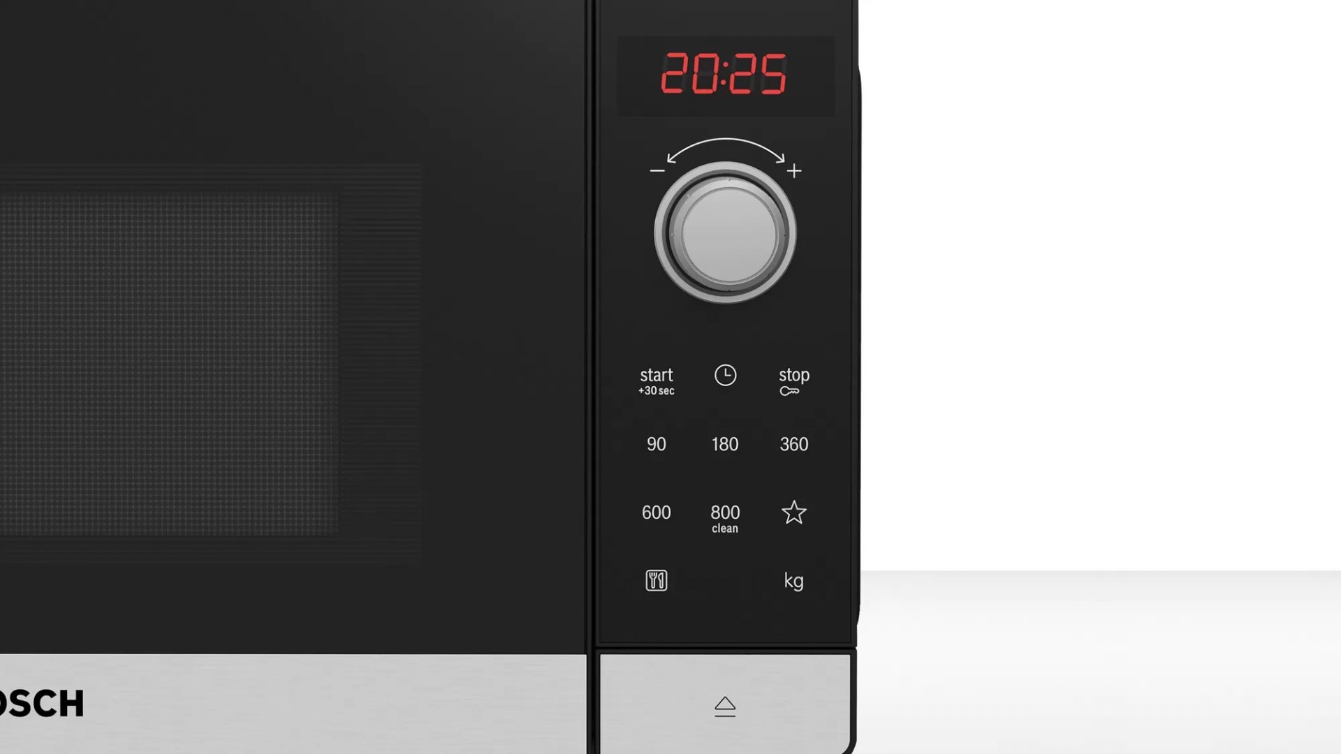 Bosch | FFL023MS2 | Microwave Oven | Free standing | 20 L | 800 W | Black Pozostałe funkcje automatyczne programy gotowania timer