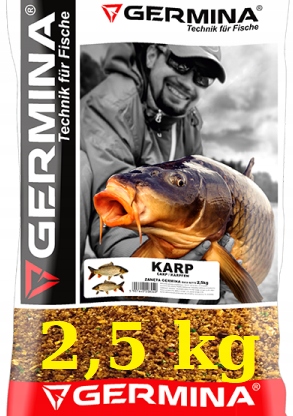 ZANĘTA GERMINA GROUNDBAIT BASIC Supercena za 2,5 kg. KARP