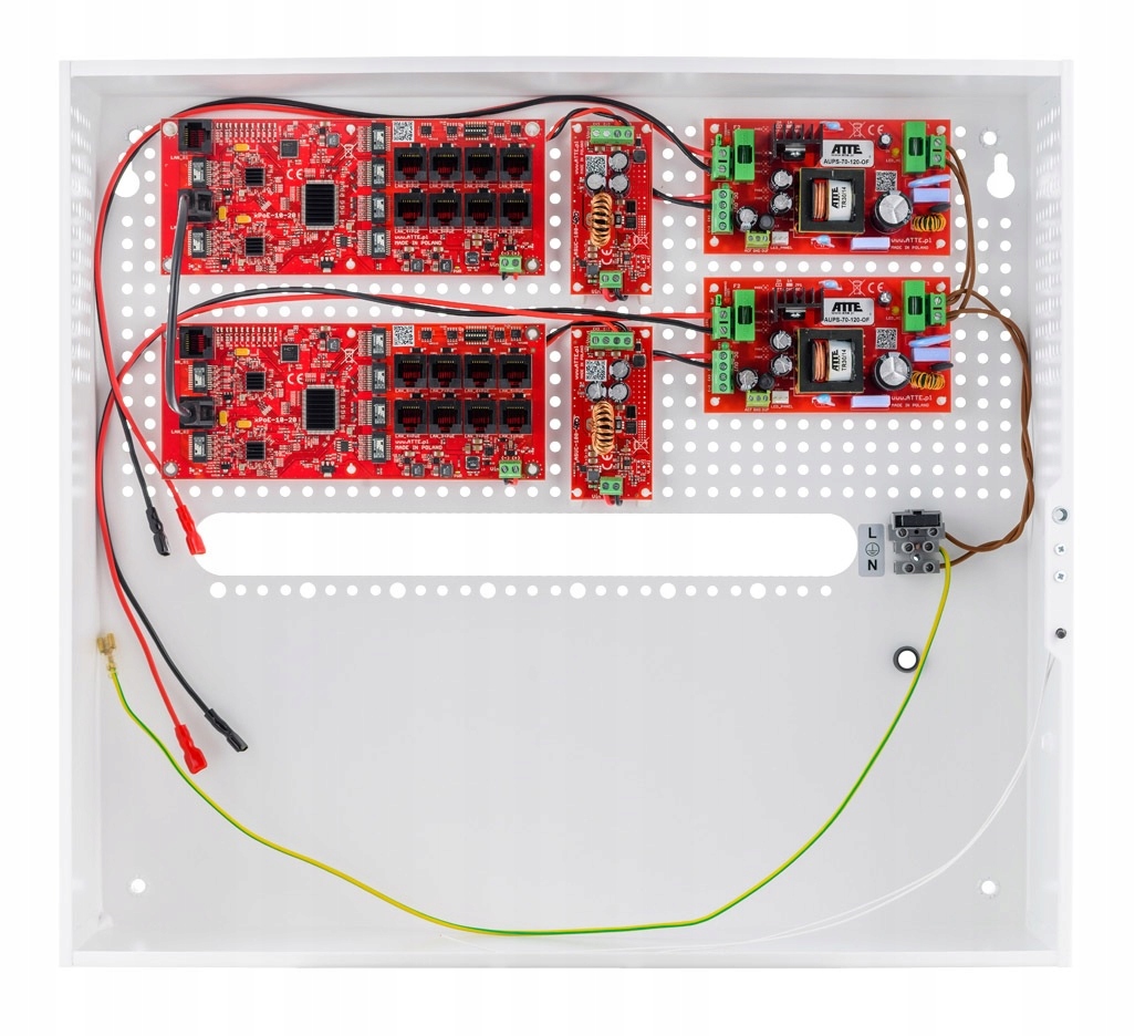 Switch pro 16 kamer IPUPS-16-20-H Atte