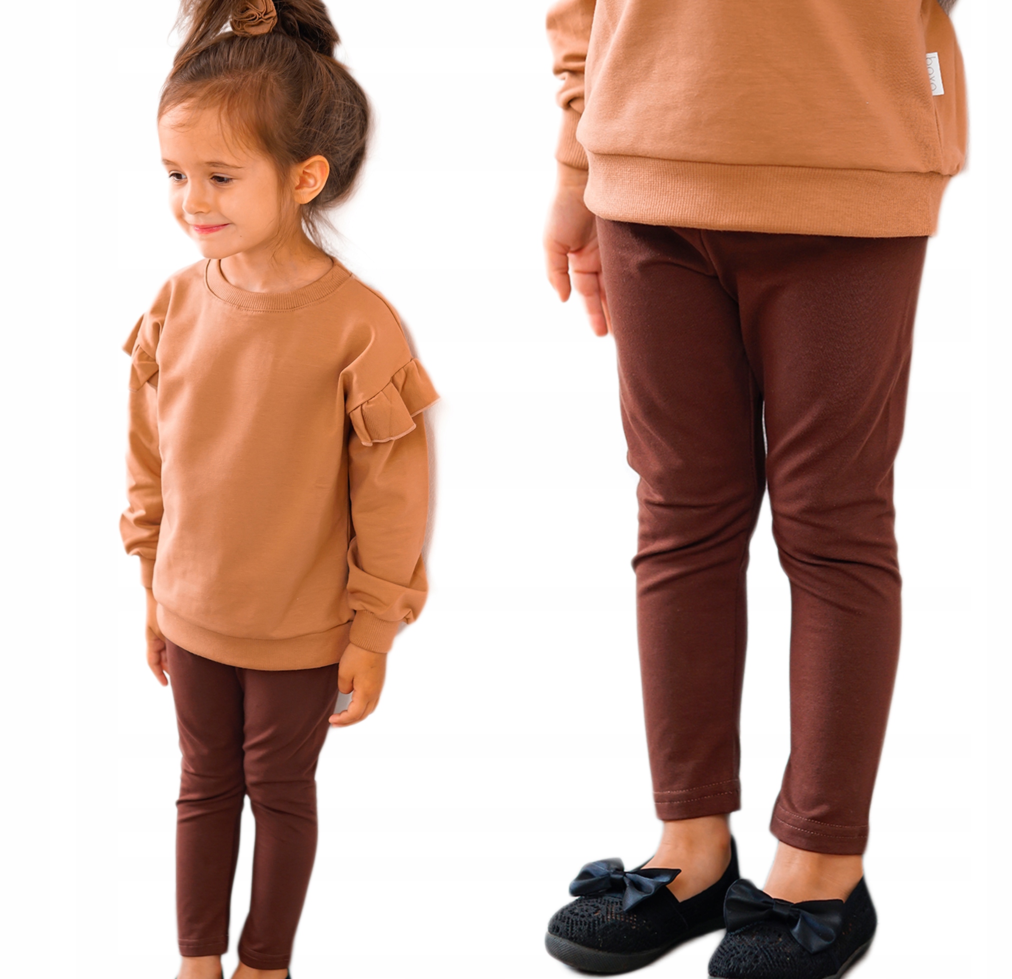 

Legginsy spodnie getry - 116 Brązowy - Baya