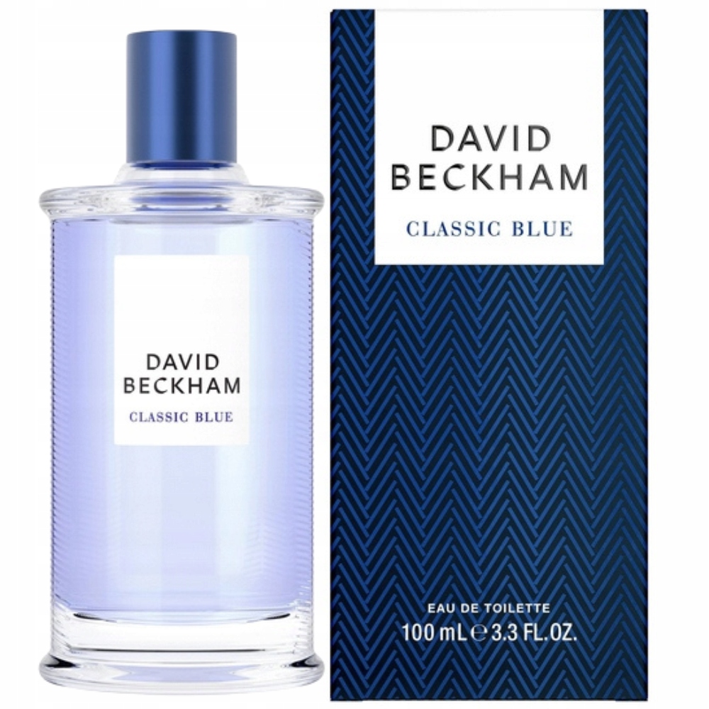 David Beckham Classic Blue Edt Pánská toaletní voda Ovocné tóny 100 ml