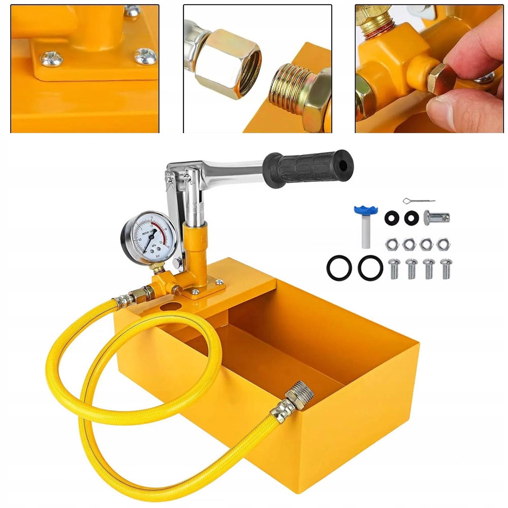 Ruční Pumpa Pro Tlakové Zkoušky Těsnosti 25 Bar 95 cm